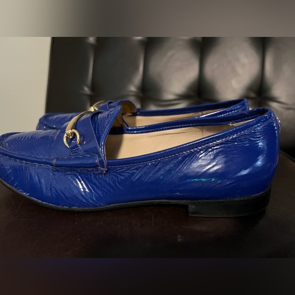 Ivanka Trump vivid blue loafers size 9M - Picture 6 of 11